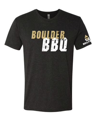 Boulder BBQ - T-Shirt - Heather Black