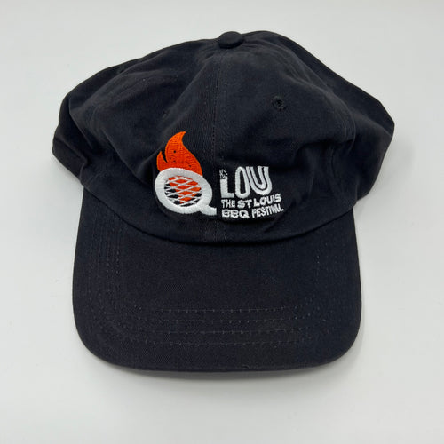 Q in the Lou Dad Hat - Charcoal