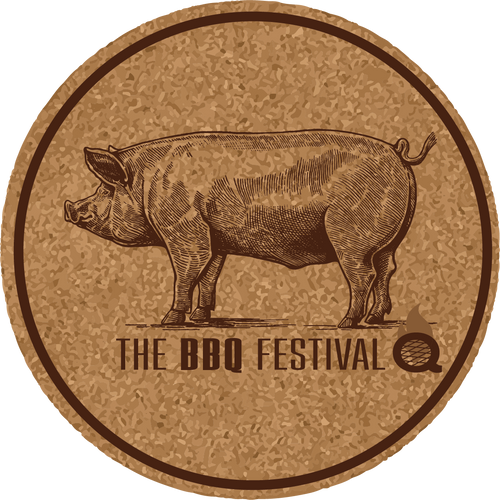 The BBQ Festival - Pig Coaster Set
