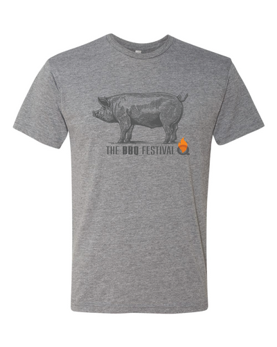 Pig Sketch - T-Shirt - Premium Heather